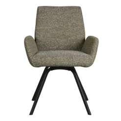 Eetkamerstoelen< Draaibare Eetkamerstoel Vana Groen