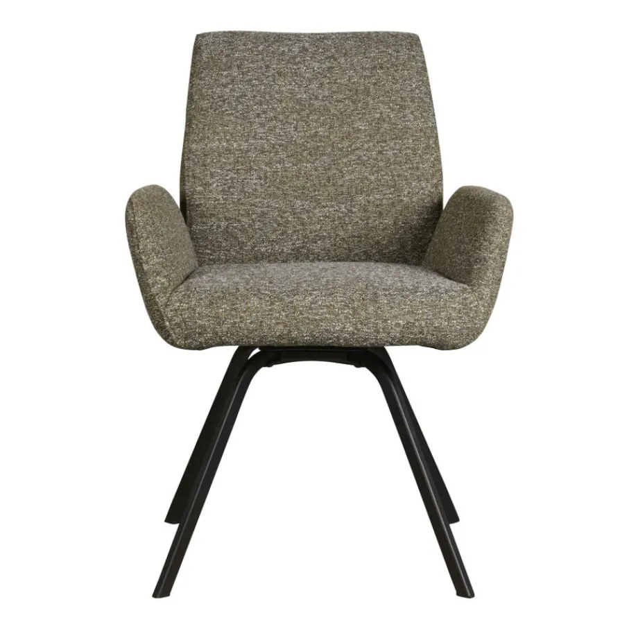 Eetkamerstoelen< Draaibare Eetkamerstoel Vana Groen