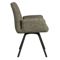 Eetkamerstoelen< Draaibare Eetkamerstoel Vana Groen
