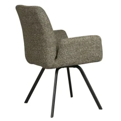 Eetkamerstoelen< Draaibare Eetkamerstoel Vana Groen