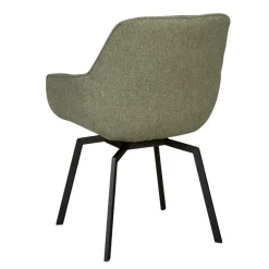 Eetkamerstoelen< Draaibare Eetkamerstoel Wolfheze Groen