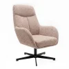 Fauteuils< Draaifauteuil Hoog Coco Cognac