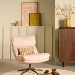 Fauteuils< Draaifauteuil Masso Zand
