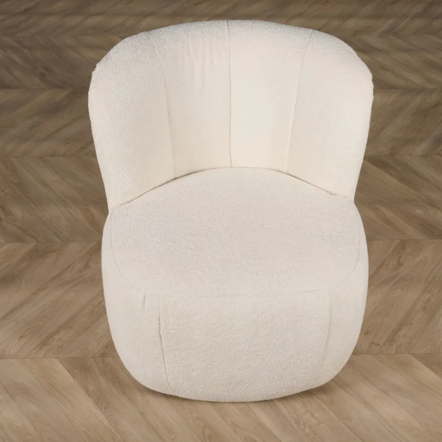 Fauteuils< Draaifauteuil Rush Crème