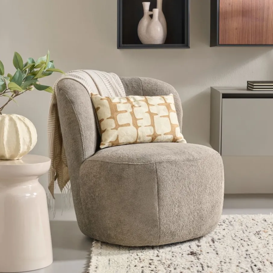 Fauteuils< Draaifauteuil Rush Taupe