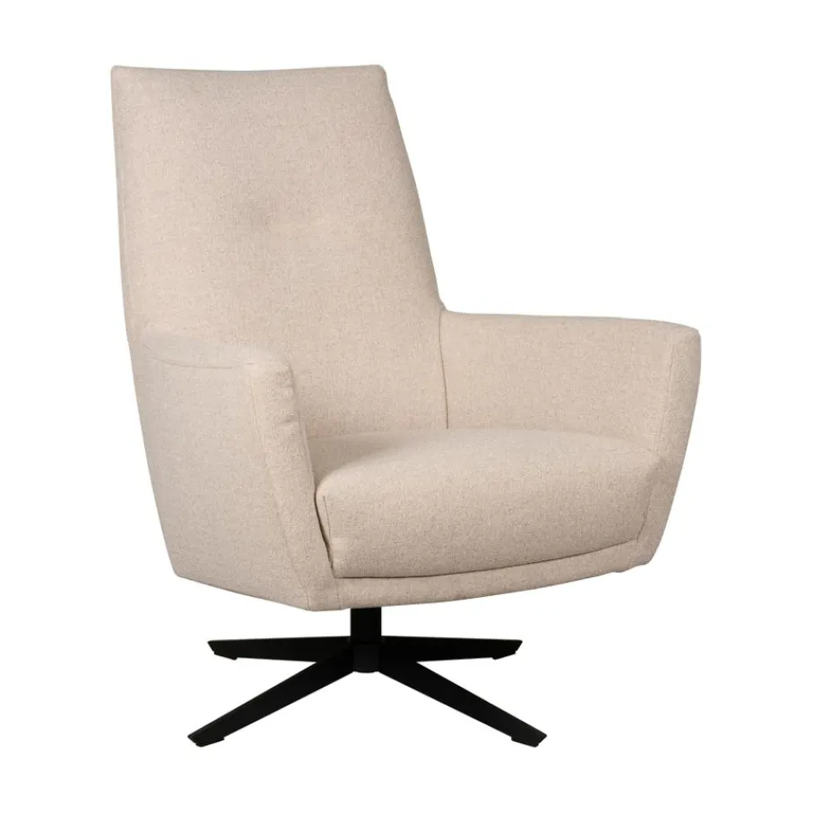 Fauteuils< Draaifauteuil Sluis Beige