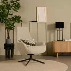 Fauteuils< Draaifauteuil Solva Beige