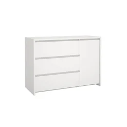 Ladekasten|Dressoirs< Dressoir Atlanta Wit - 119x84x48 cm