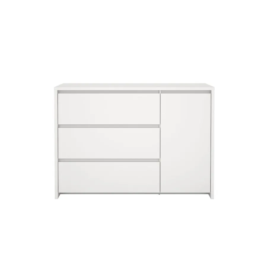 Ladekasten|Dressoirs< Dressoir Atlanta Wit - 119x84x48 cm