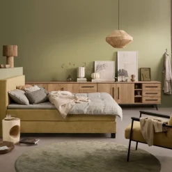 Dressoirs< Dressoir Batenburg Naturel - 210x80x45 cm