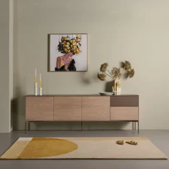 Dressoirs< Dressoir Fado Naturel - 225x75x42 cm