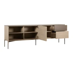 Dressoirs< Dressoir Fado Naturel - 225x75x42 cm