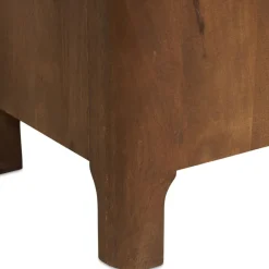 Dressoirs< Dressoir Liam Bruin / Marmer - 180x80x45 cm
