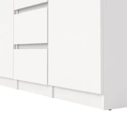 Opbergkasten< Dressoir Luna Wit - 121x91x50 cm