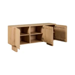 Dressoirs< Dressoir Morez Naturel - 160x75x45 cm