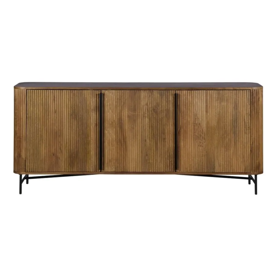 Dressoirs< Dressoir Rego Bruin - 176x76x40 cm