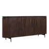 Dressoirs< Dressoir Viktor Donkerbruin - 180x80x40 cm