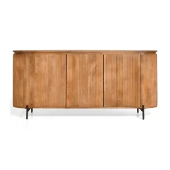 Dressoirs< Dressoir Viktor Lichtbruin - 180x80x40 cm