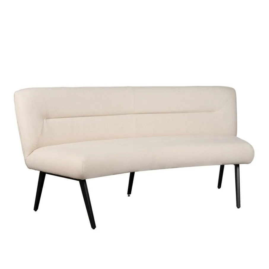 Eetkamerbanken< Eetkamerbank Bjorna Beige - 190 cm