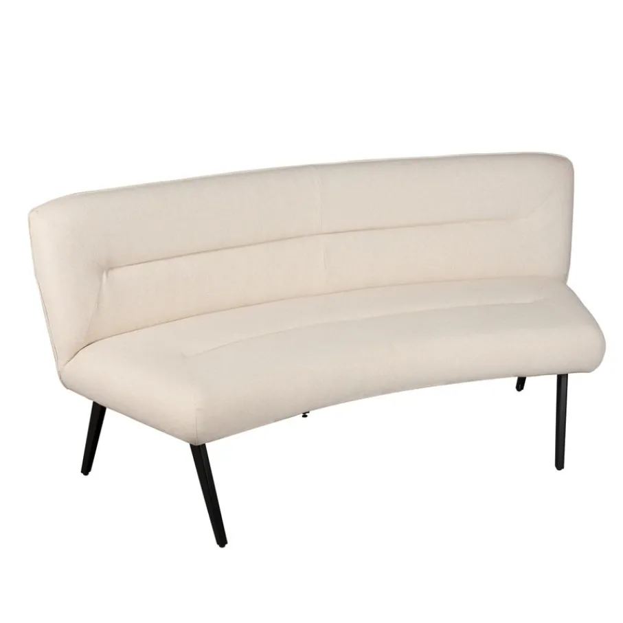 Eetkamerbanken< Eetkamerbank Bjorna Beige - 190 cm