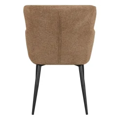 Eetkamerstoelen< Eetkamerstoel Alba Hazelnootbruin