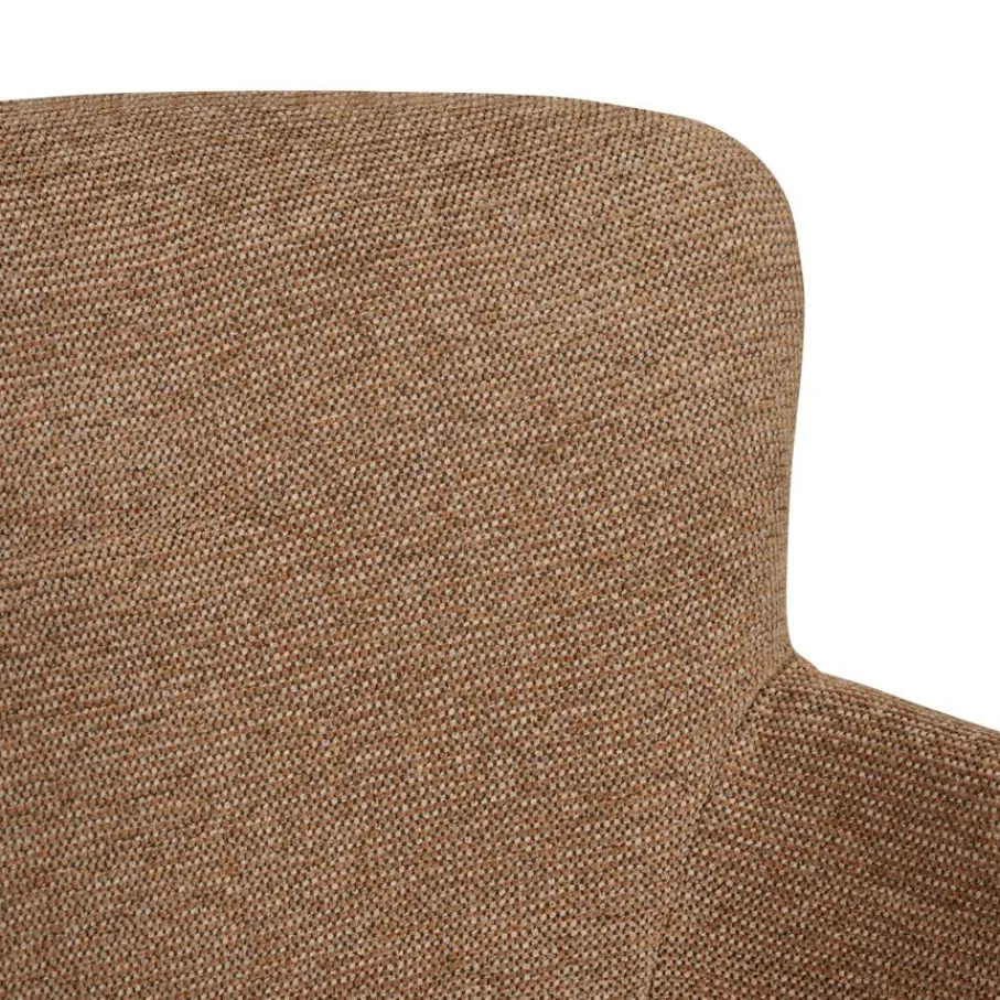 Eetkamerstoelen< Eetkamerstoel Alba Hazelnootbruin
