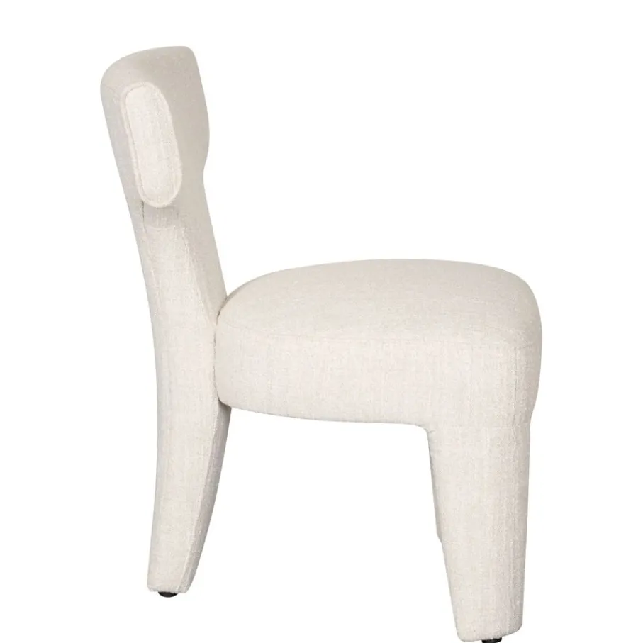 Eetkamerstoelen< Eetkamerstoel Alby Crème