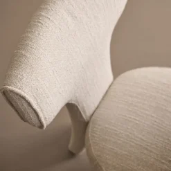 Eetkamerstoelen< Eetkamerstoel Alby Crème