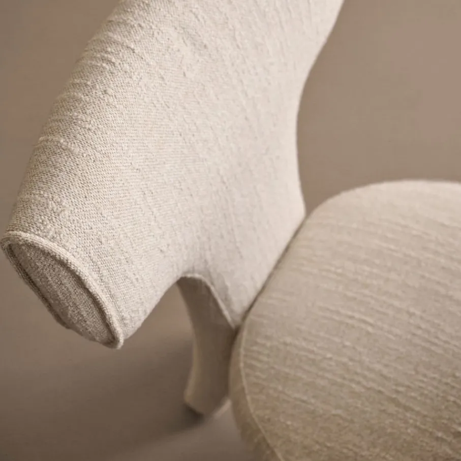 Eetkamerstoelen< Eetkamerstoel Alby Crème