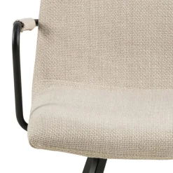 Eetkamerstoelen< Eetkamerstoel Asta Beige