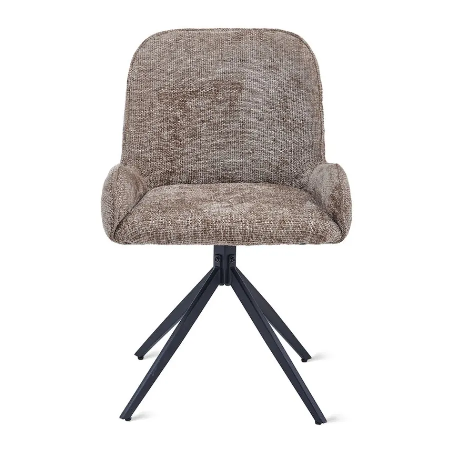 Eetkamerstoelen< Eetkamerstoel Berend Taupe