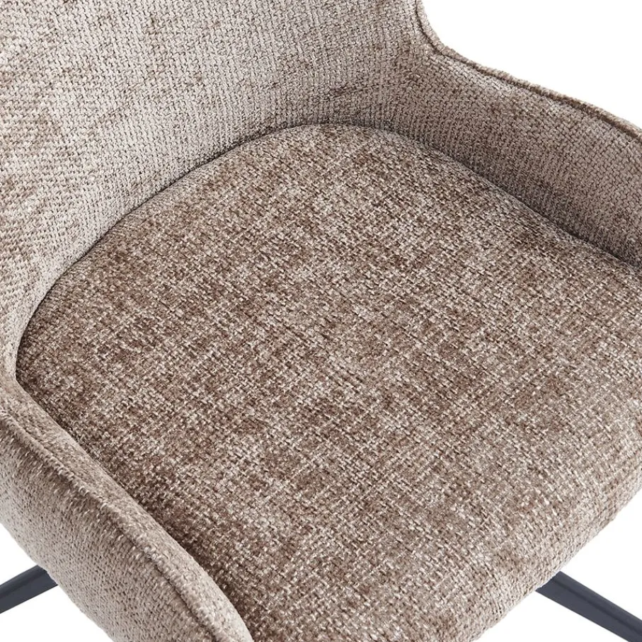 Eetkamerstoelen< Eetkamerstoel Berend Taupe