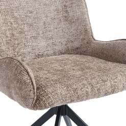 Eetkamerstoelen< Eetkamerstoel Berend Taupe