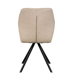 Eetkamerstoelen< Eetkamerstoel Bjorna Beige