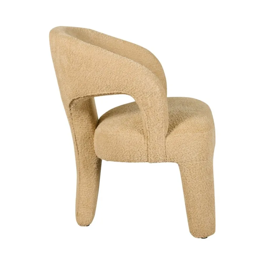 Eetkamerstoelen< Eetkamerstoel Brock Beige