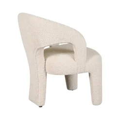 Eetkamerstoelen< Eetkamerstoel Brock Crème