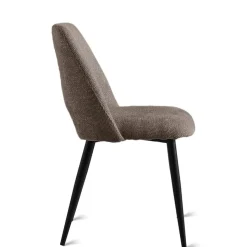 Eetkamerstoelen< Eetkamerstoel Brogan Bruin