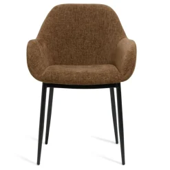 Eetkamerstoelen< Eetkamerstoel Emma Bruin