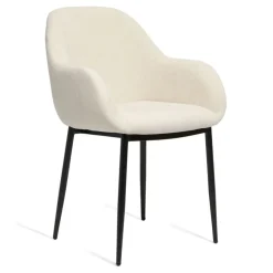 Eetkamerstoelen< Eetkamerstoel Emma Crème
