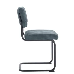 Eetkamerstoelen< Eetkamerstoel Epse Blauw