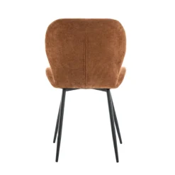Eetkamerstoelen< Eetkamerstoel Flor Camel