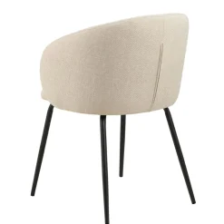 Eetkamerstoelen< Eetkamerstoel Frode Beige