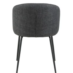 Eetkamerstoelen< Eetkamerstoel Frode Donkergrijs