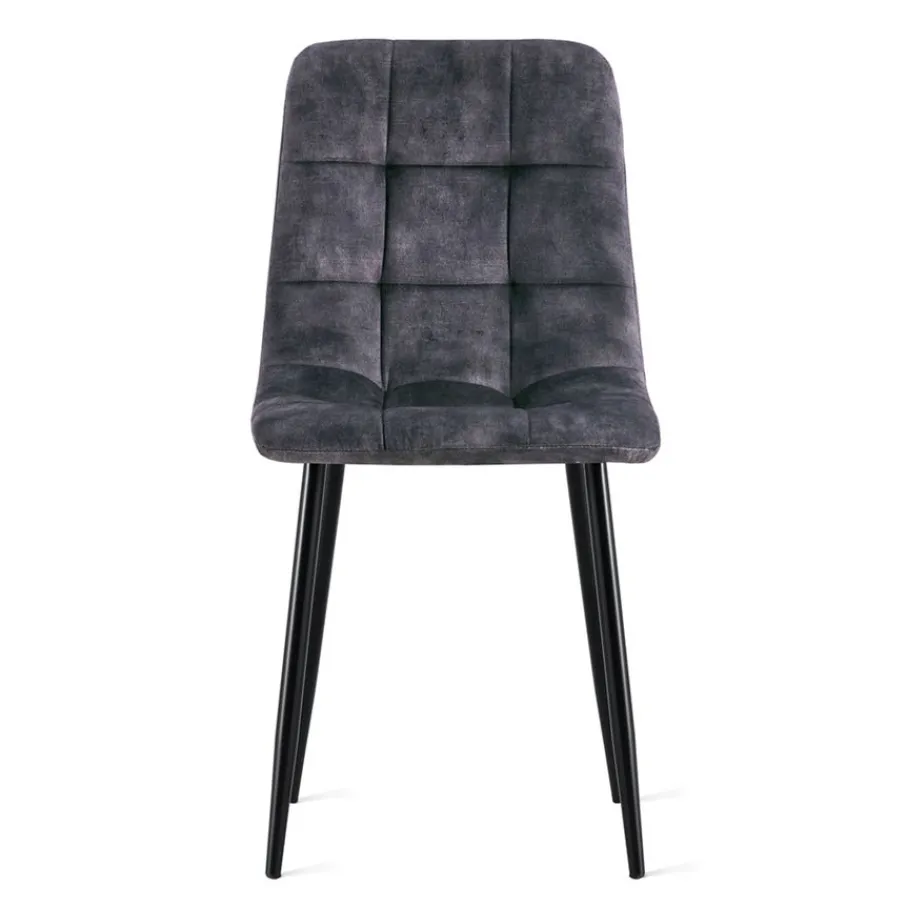 Eetkamerstoelen< Eetkamerstoel Garret Antraciet
