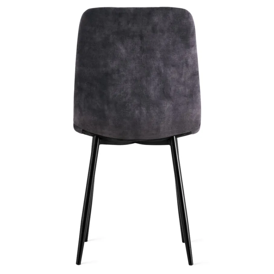 Eetkamerstoelen< Eetkamerstoel Garret Antraciet