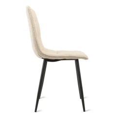 Eetkamerstoelen< Eetkamerstoel Garret Beige