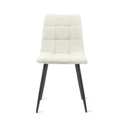 Eetkamerstoelen< Eetkamerstoel Garret Crème