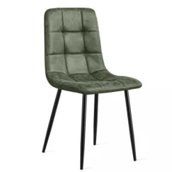Eetkamerstoelen< Eetkamerstoel Garret Groen