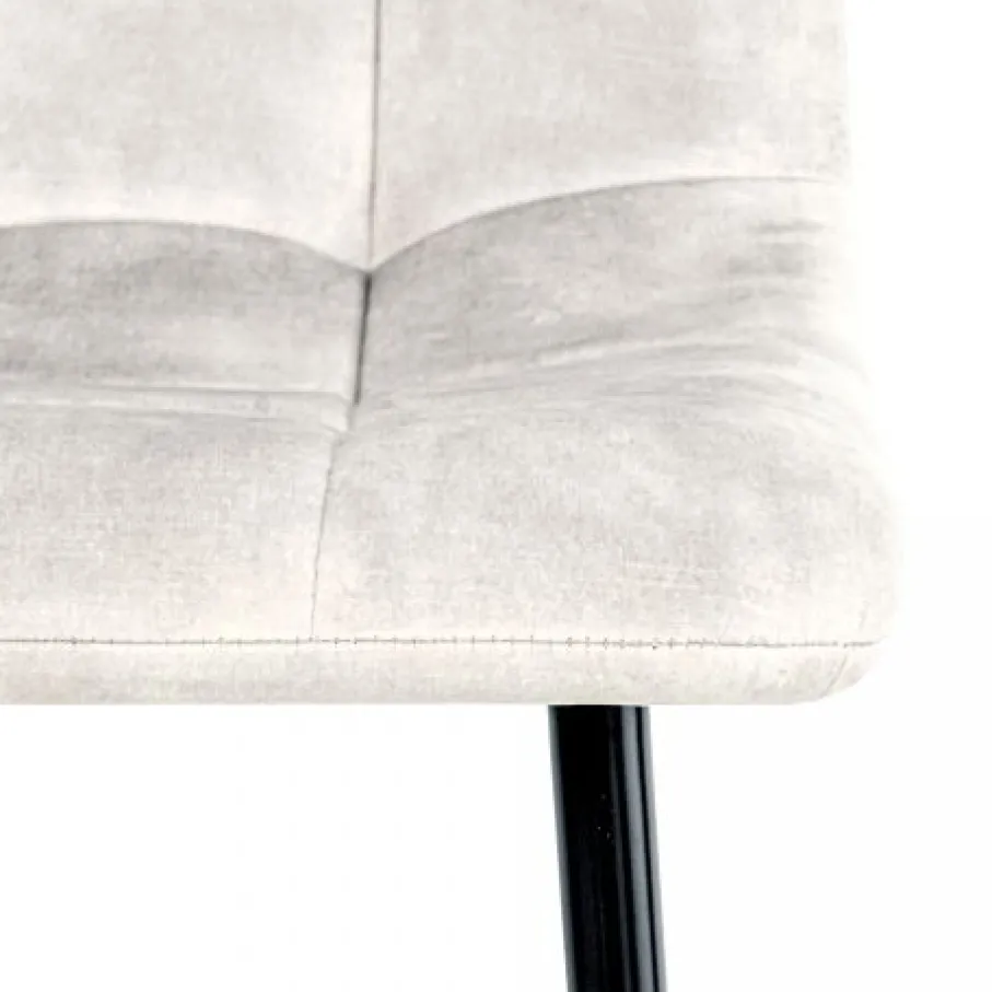 Eetkamerstoelen< Eetkamerstoel Garret Taupe