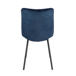 Eetkamerstoelen< Eetkamerstoel Hemert Blauw